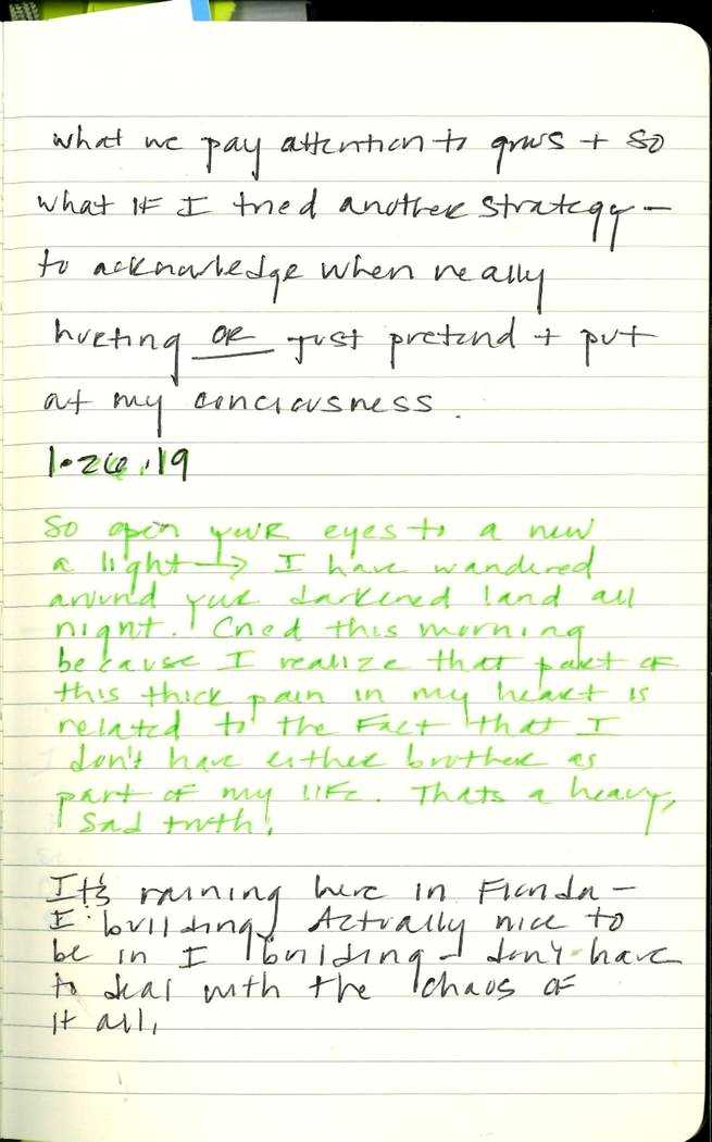 Scan of Ashley Biden diary page 3