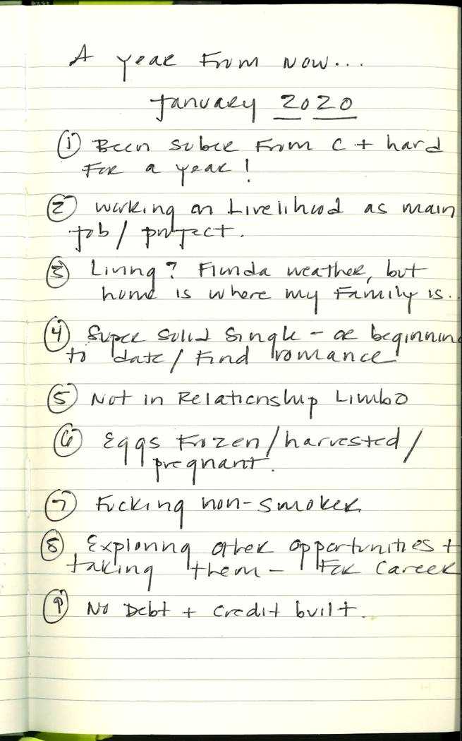 Scan of Ashley Biden diary page 7