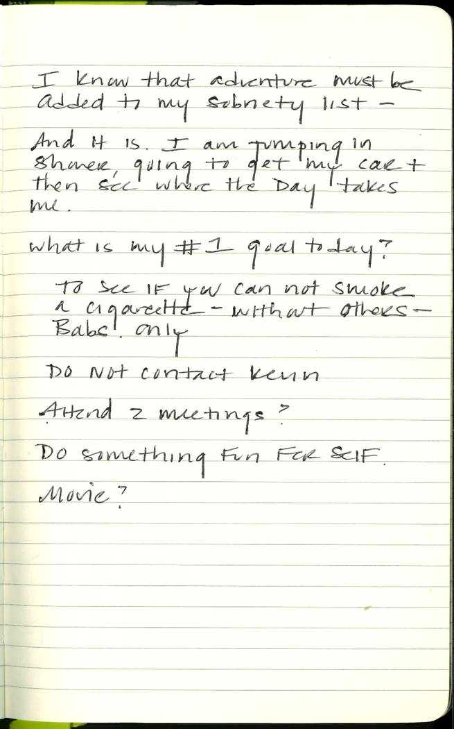 Scan of Ashley Biden diary page 9