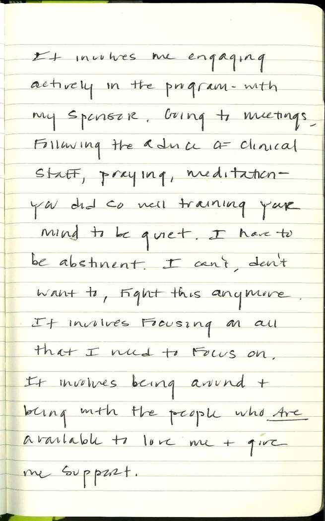 Scan of Ashley Biden diary page 15