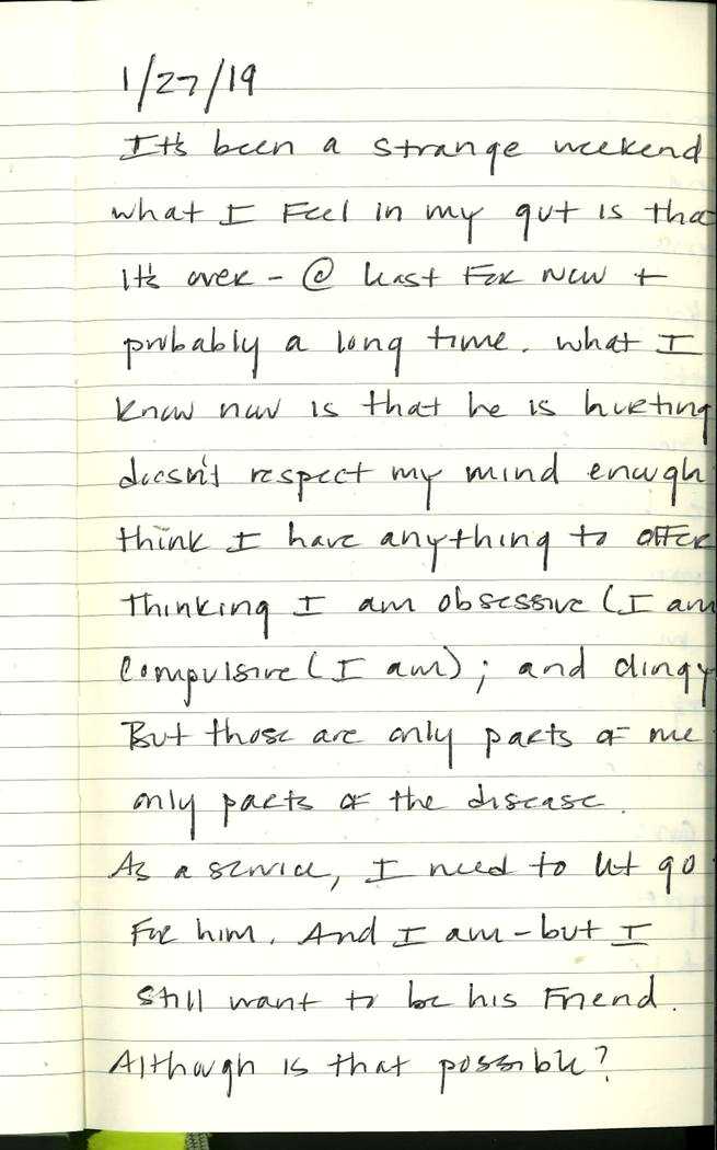 Scan of Ashley Biden diary page 25