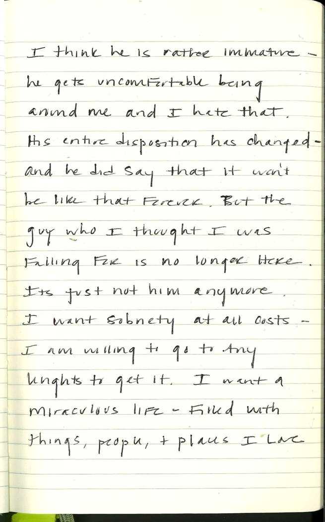 Scan of Ashley Biden diary page 27