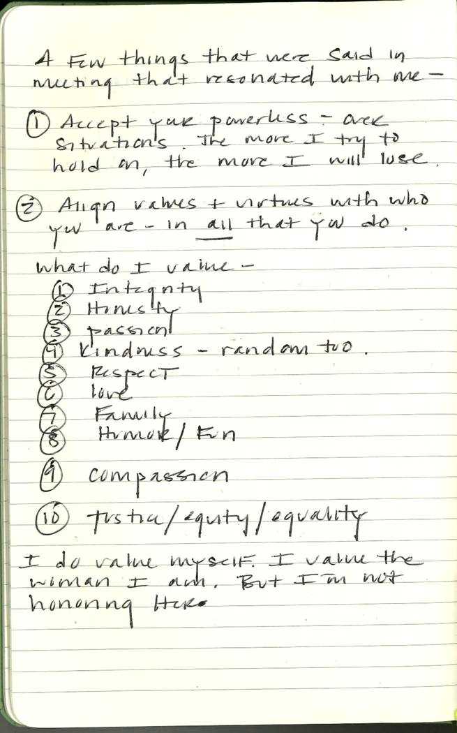 Scan of Ashley Biden diary page 28