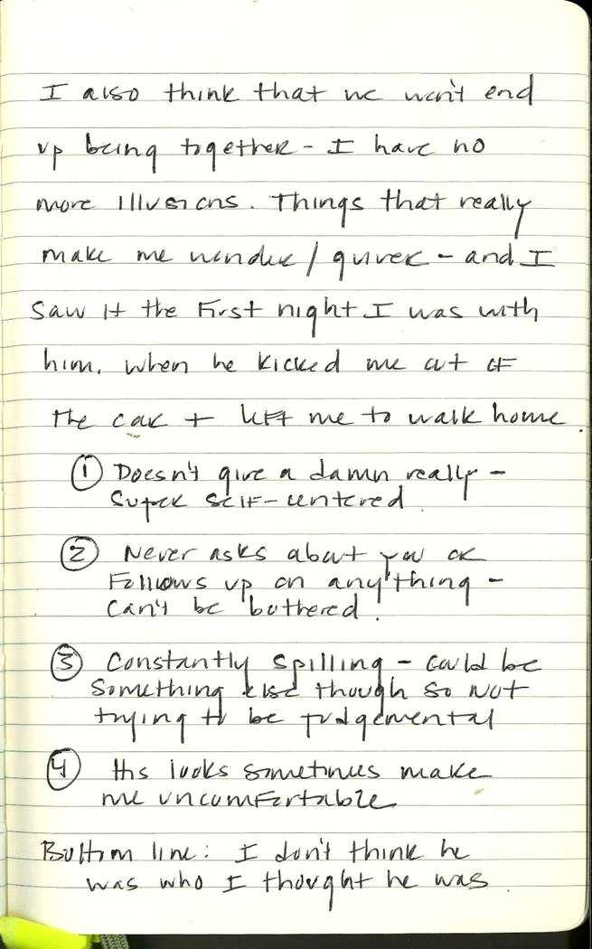 Scan of Ashley Biden diary page 29