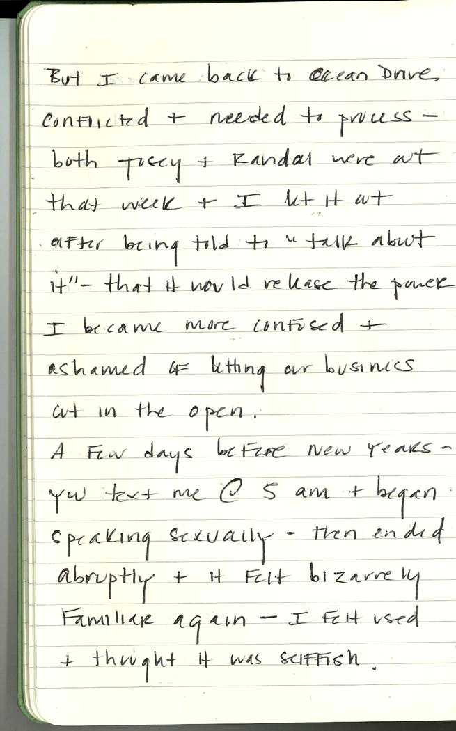 Scan of Ashley Biden diary page 38