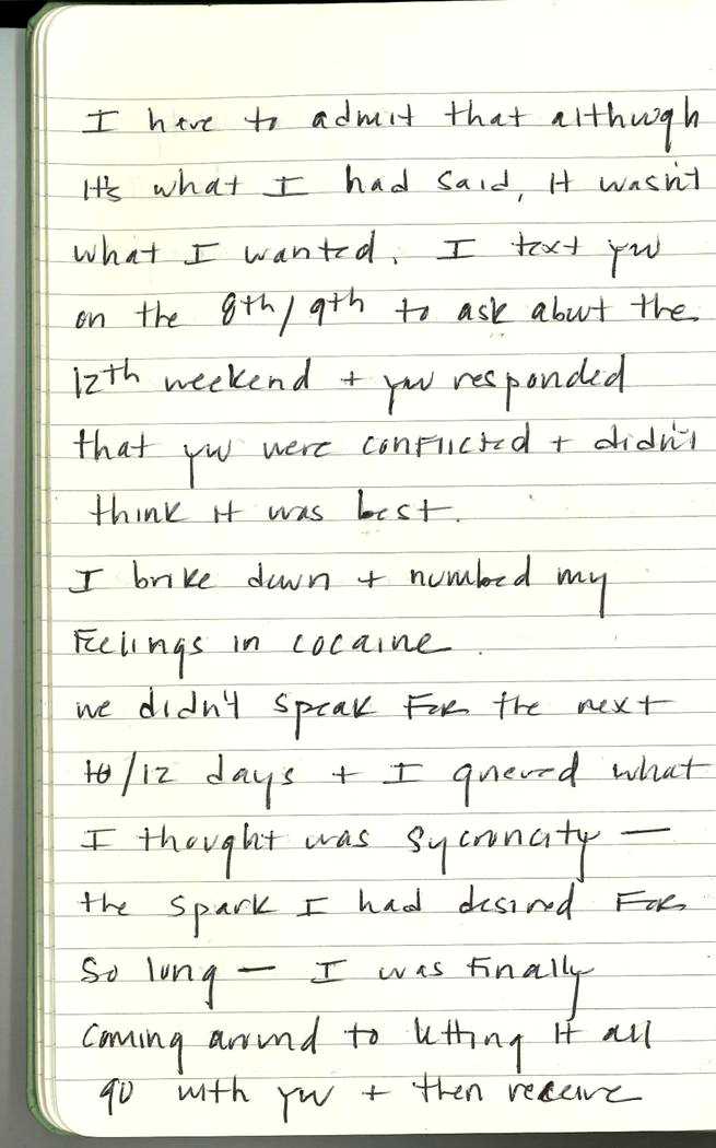 Scan of Ashley Biden diary page 40