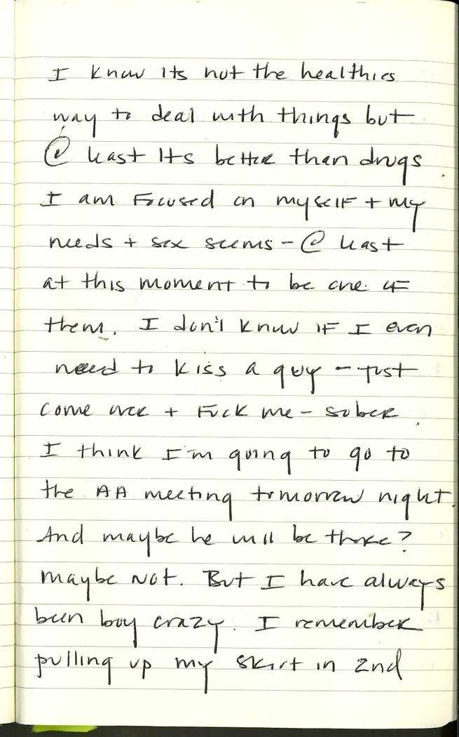 Scan of Ashley Biden diary page 47