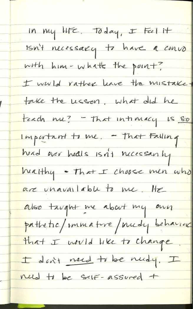 Scan of Ashley Biden diary page 51