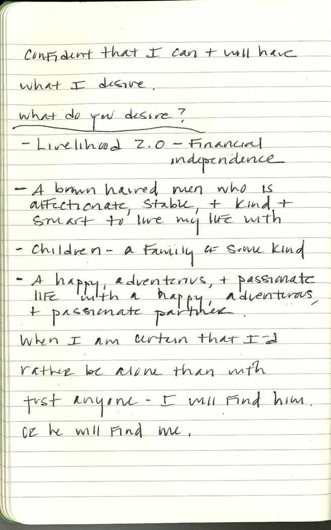 Scan of Ashley Biden diary page 52