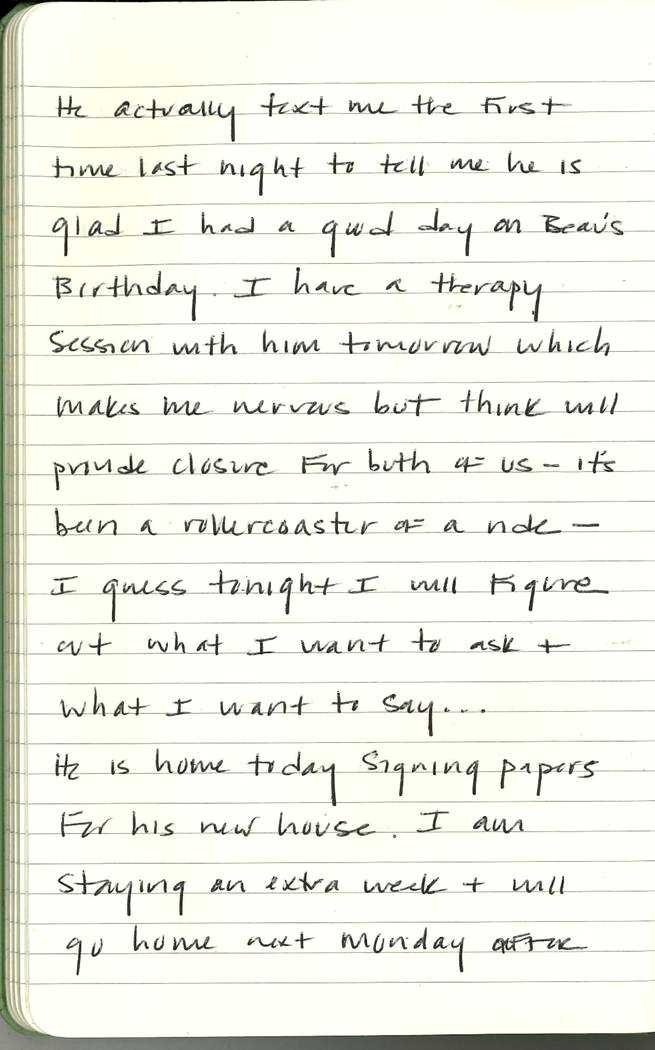 Scan of Ashley Biden diary page 66