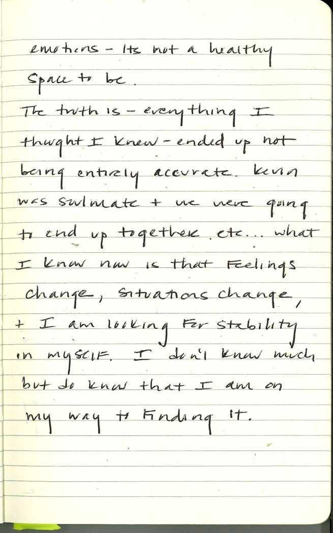 Scan of Ashley Biden diary page 75