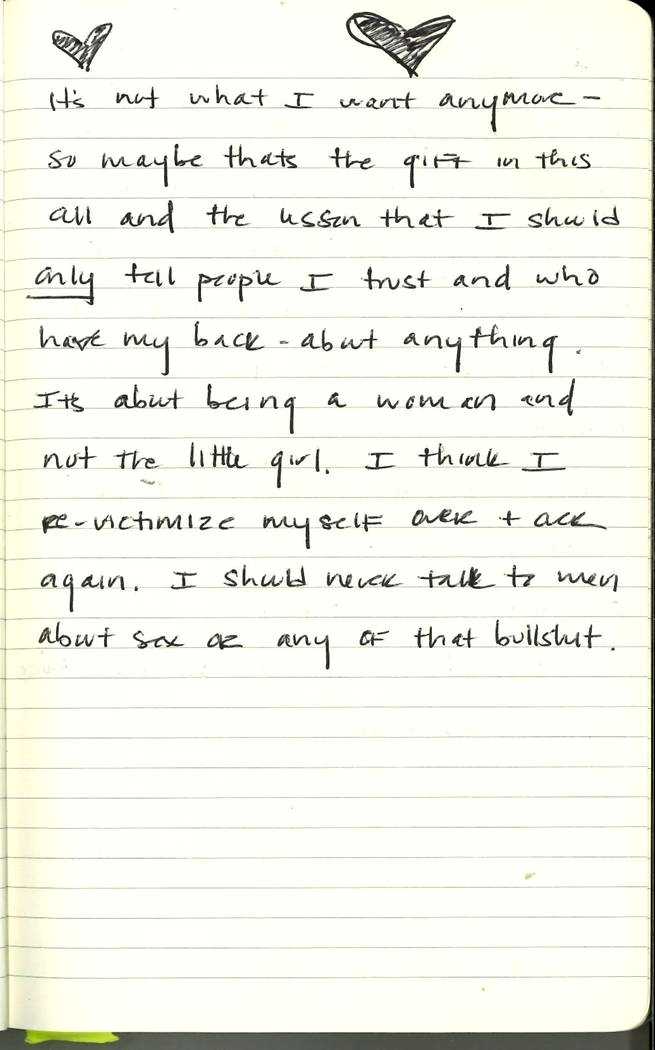 Scan of Ashley Biden diary page 77