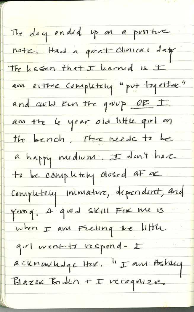 Scan of Ashley Biden diary page 84