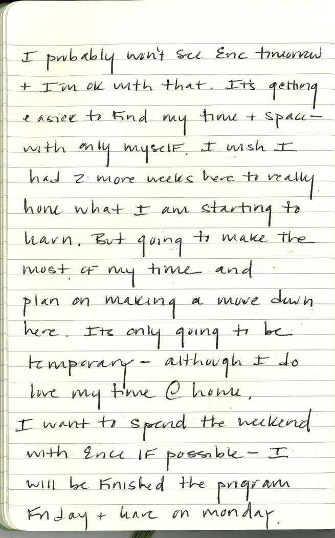 Scan of Ashley Biden diary page 86