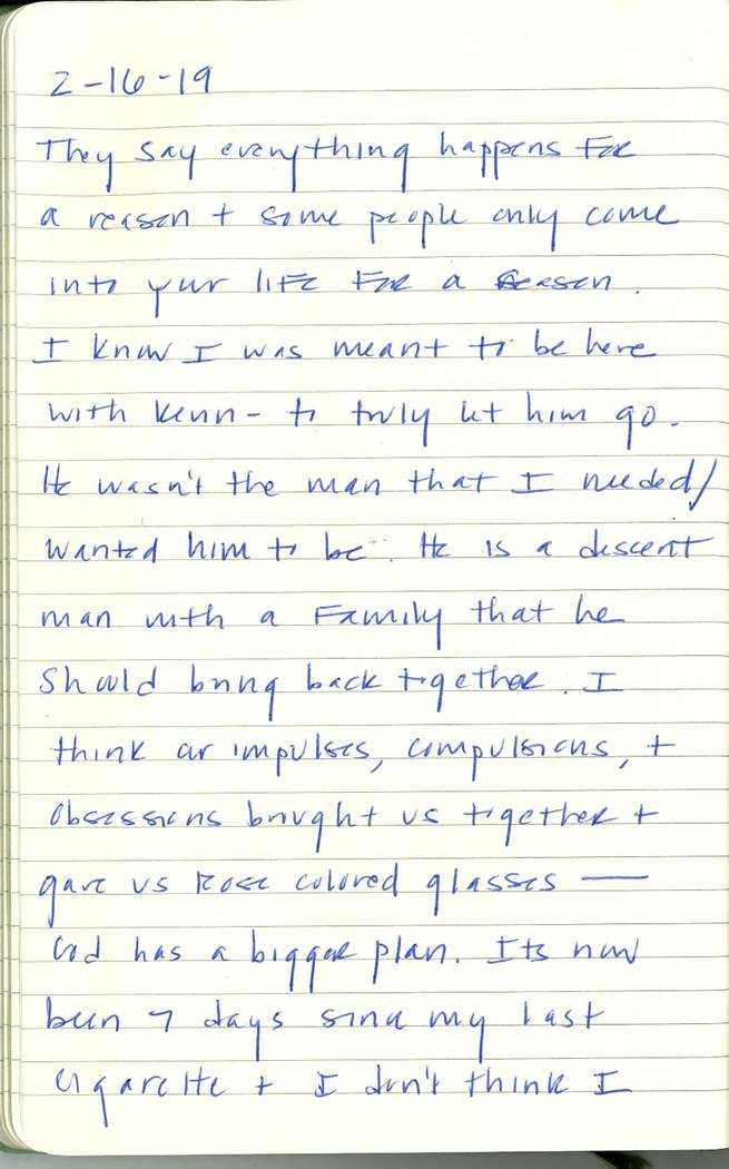 Scan of Ashley Biden diary page 92
