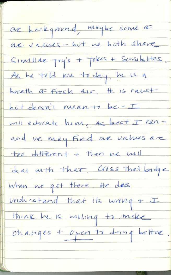Scan of Ashley Biden diary page 94