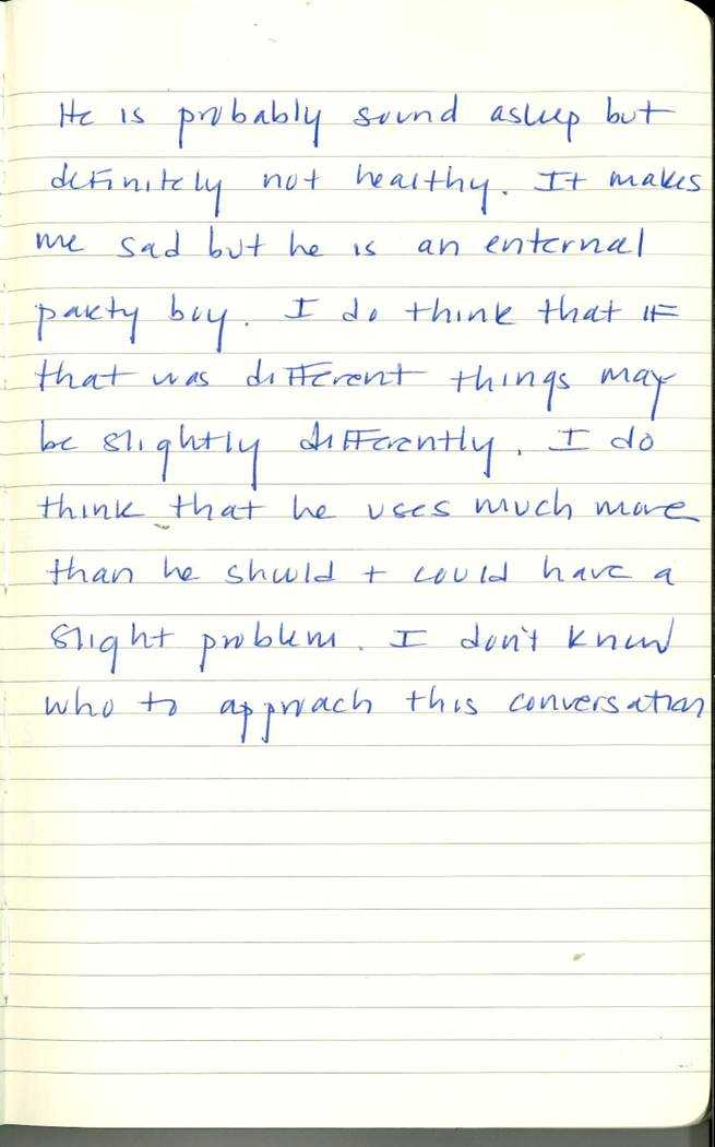 Scan of Ashley Biden diary page 97