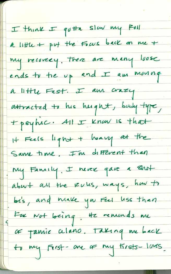 Scan of Ashley Biden diary page 104