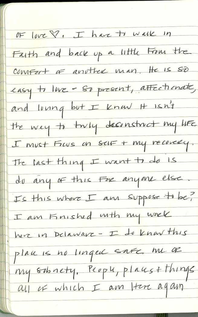 Scan of Ashley Biden diary page 114
