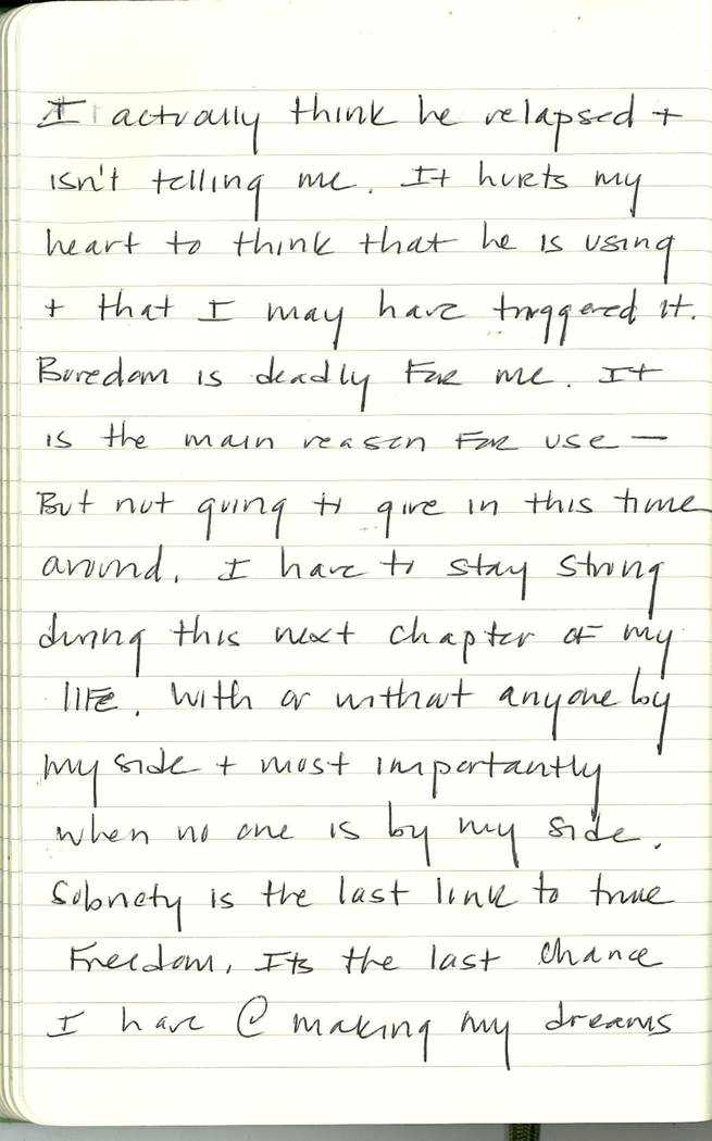 Scan of Ashley Biden diary page 124