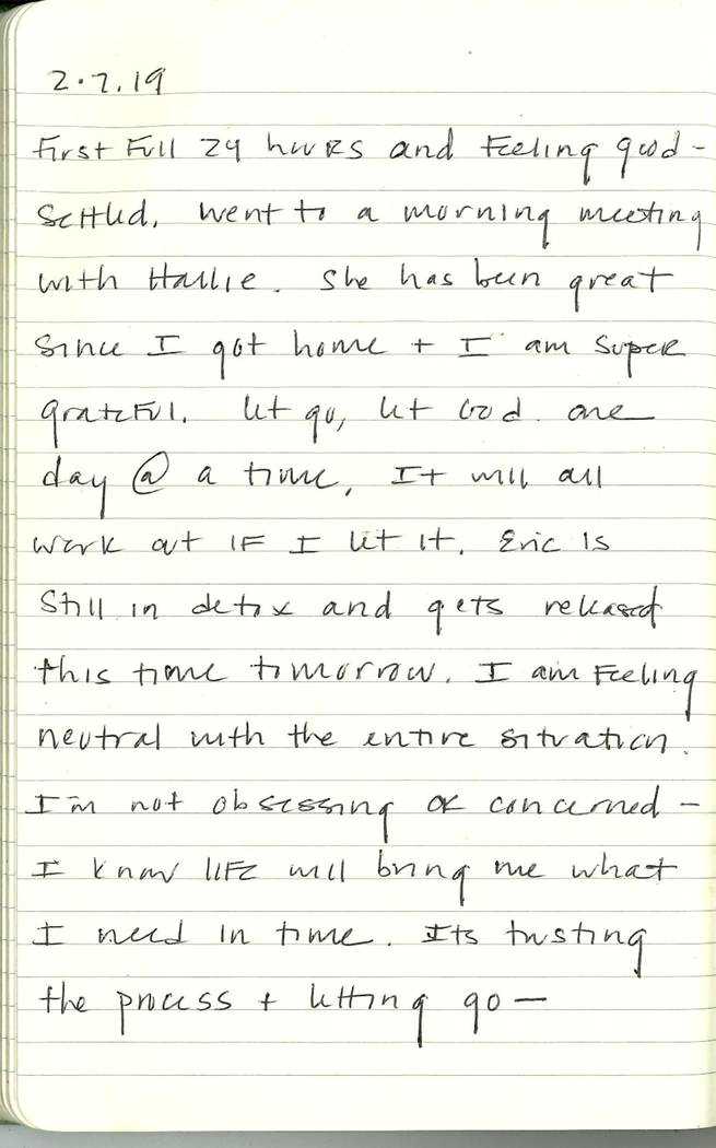 Scan of Ashley Biden diary page 128