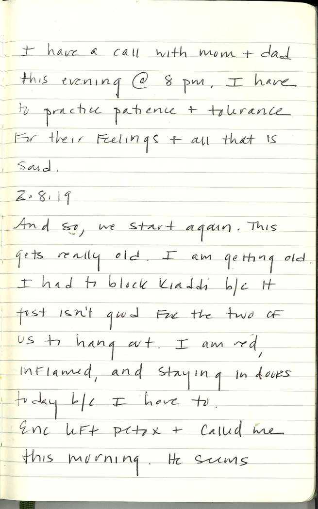 Scan of Ashley Biden diary page 129