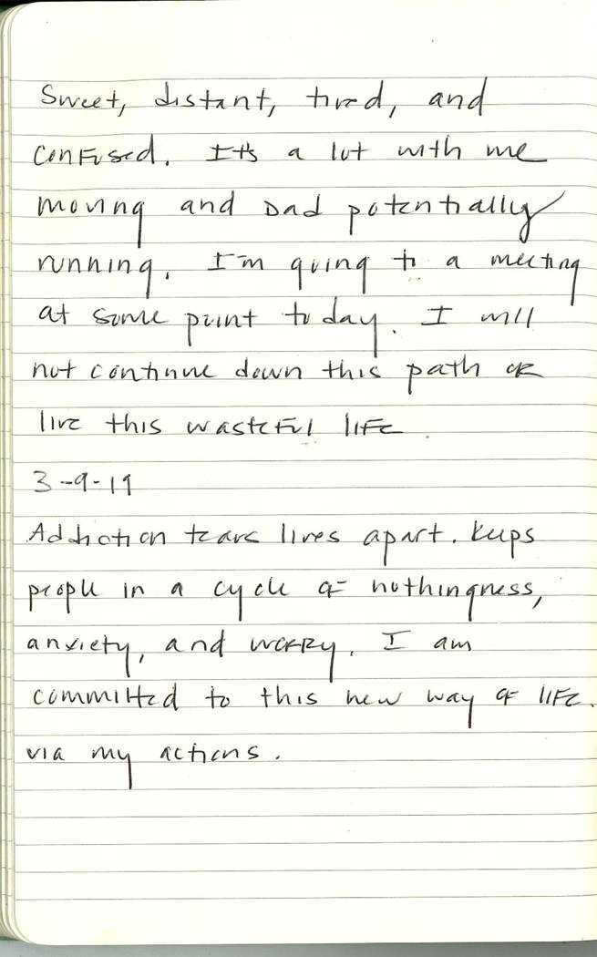Scan of Ashley Biden diary page 130
