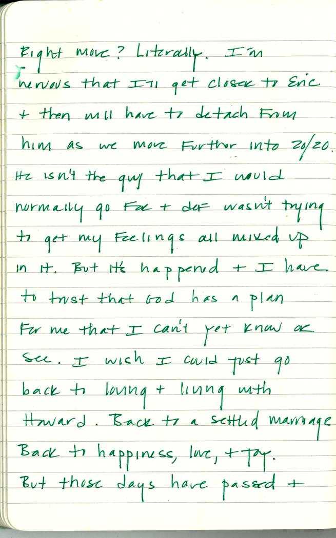 Scan of Ashley Biden diary page 134