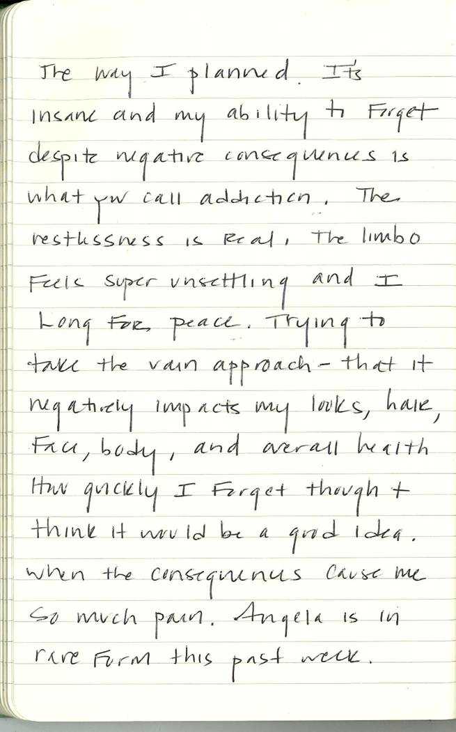 Scan of Ashley Biden diary page 140