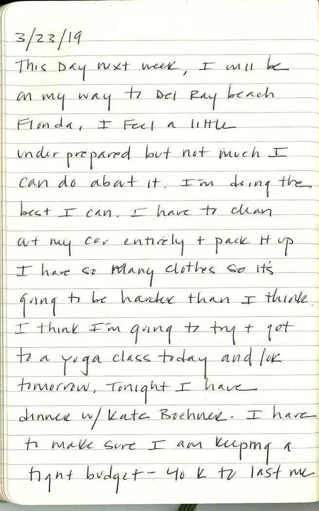 Scan of Ashley Biden diary page 142