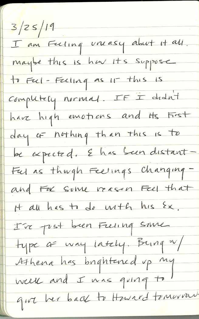 Scan of Ashley Biden diary page 148