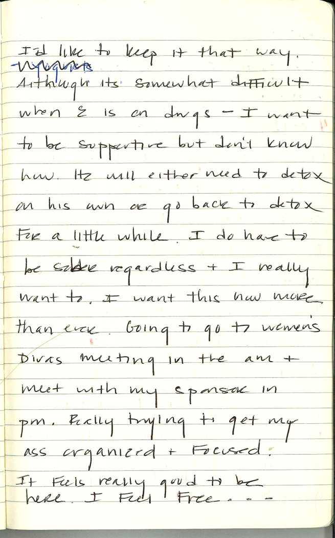 Scan of Ashley Biden diary page 151