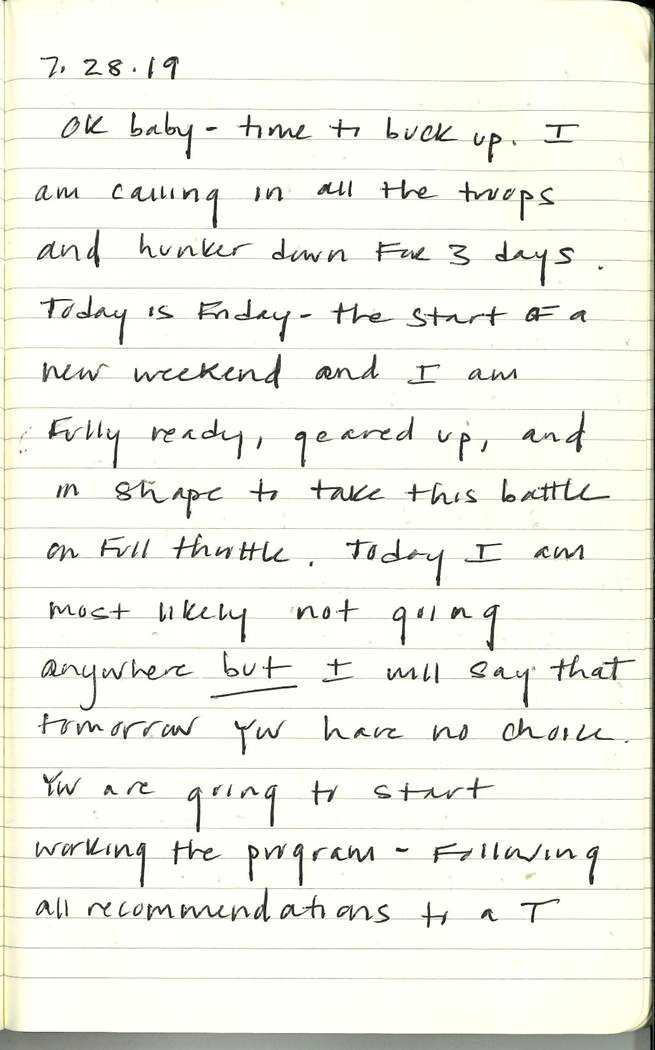 Scan of Ashley Biden diary page 153