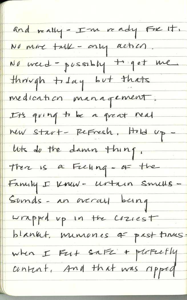 Scan of Ashley Biden diary page 154