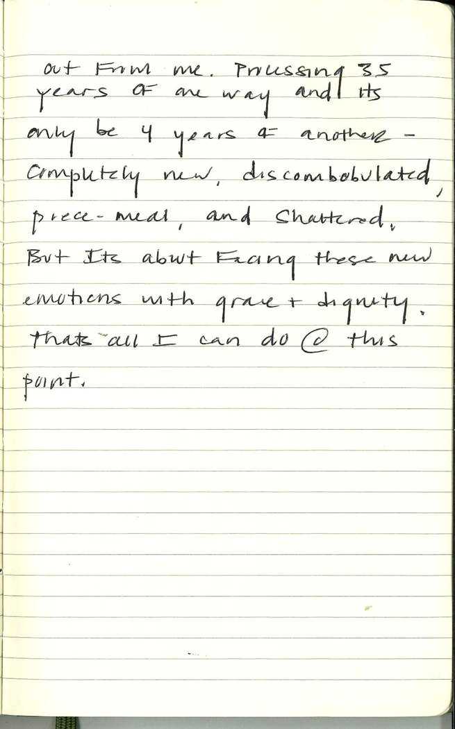 Scan of Ashley Biden diary page 155