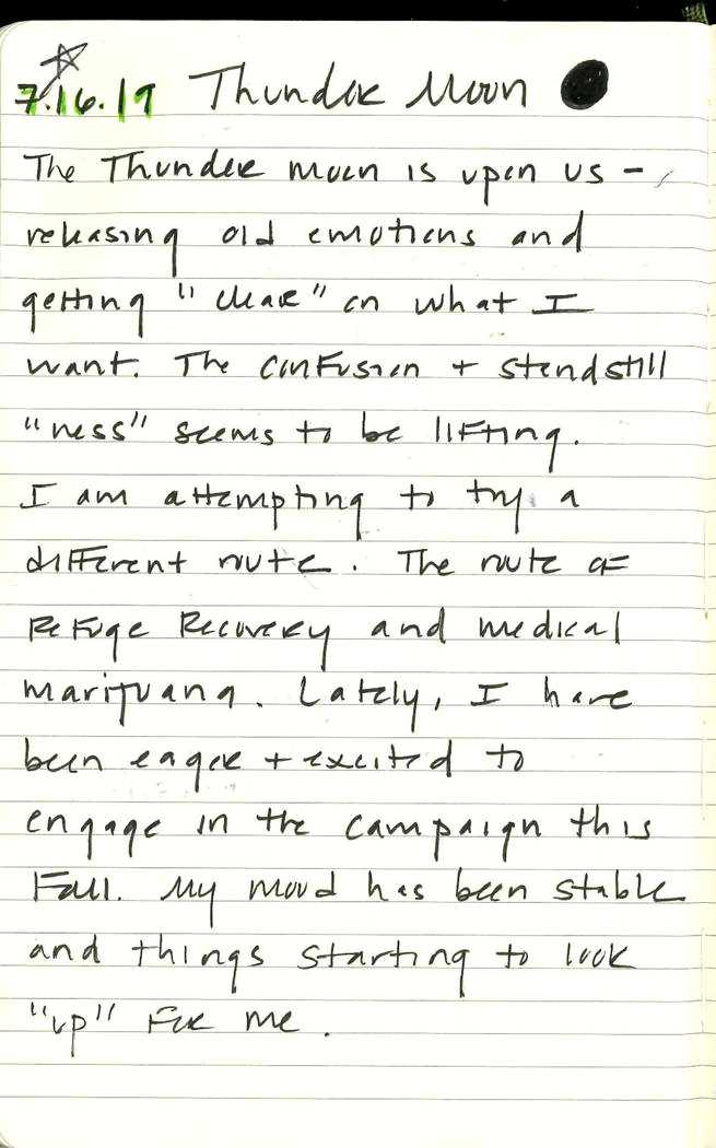 Scan of Ashley Biden diary page 158