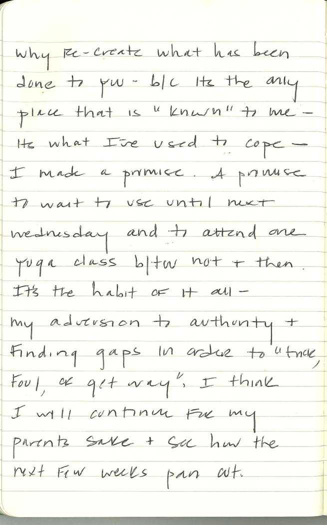 Scan of Ashley Biden diary page 168