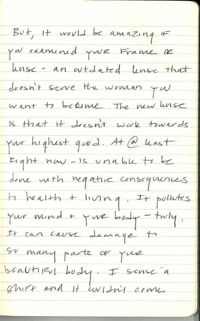Scan of Ashley Biden diary page 169