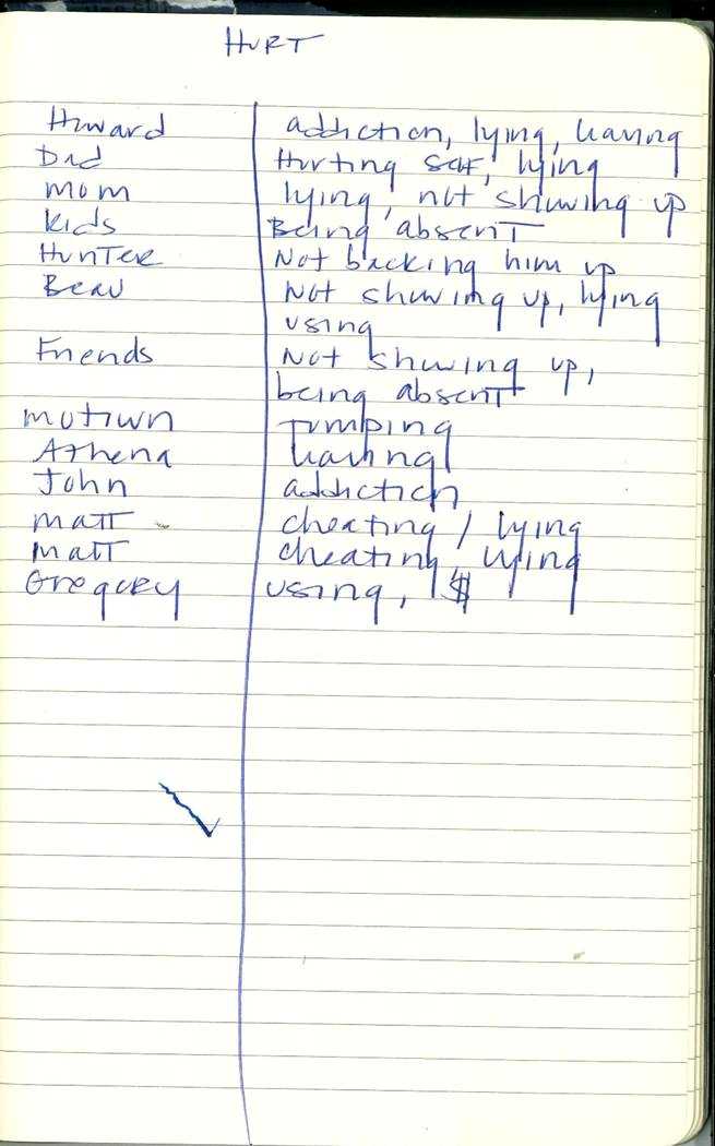 Scan of Ashley Biden diary page 179