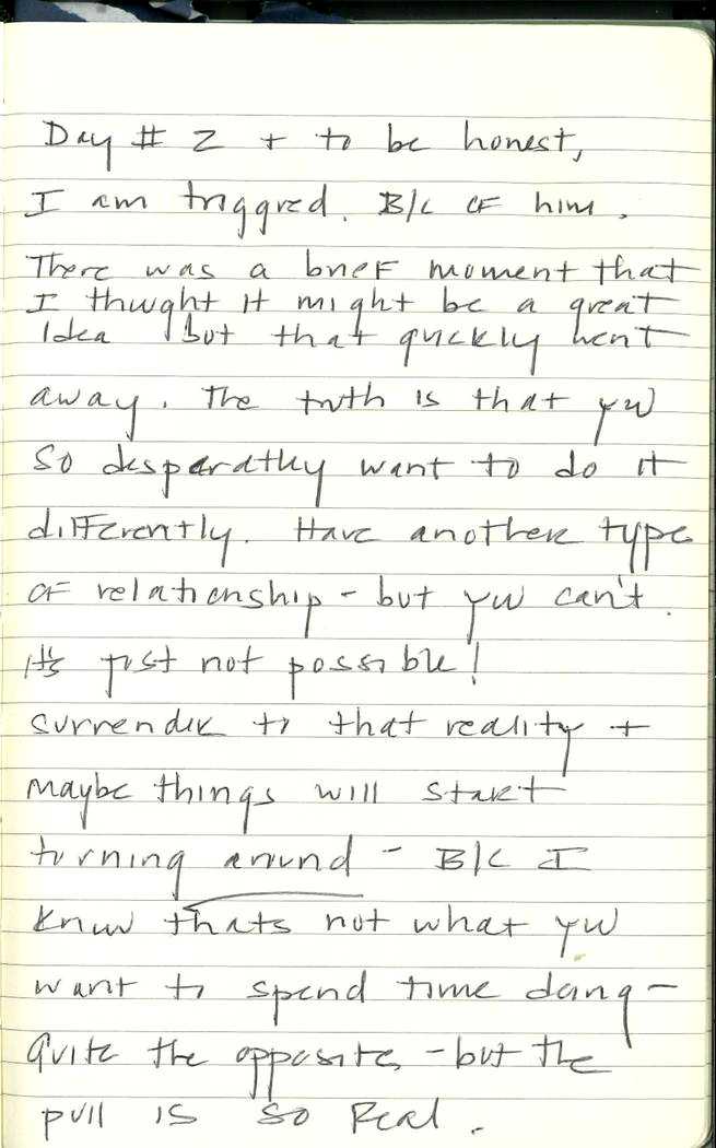 Scan of Ashley Biden diary page 191
