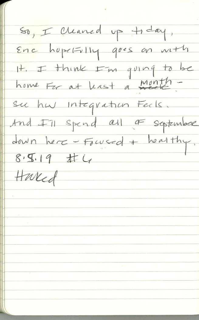 Scan of Ashley Biden diary page 192