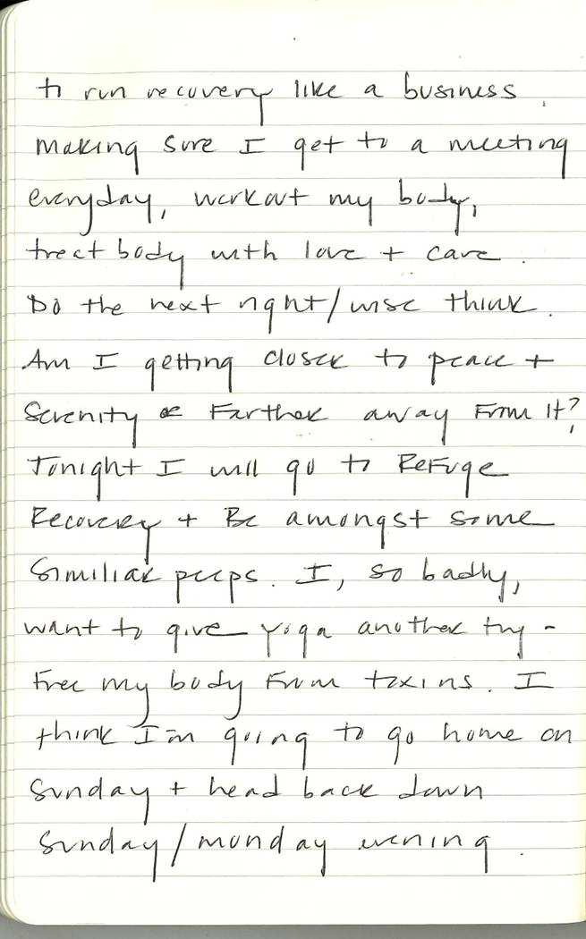 Scan of Ashley Biden diary page 196
