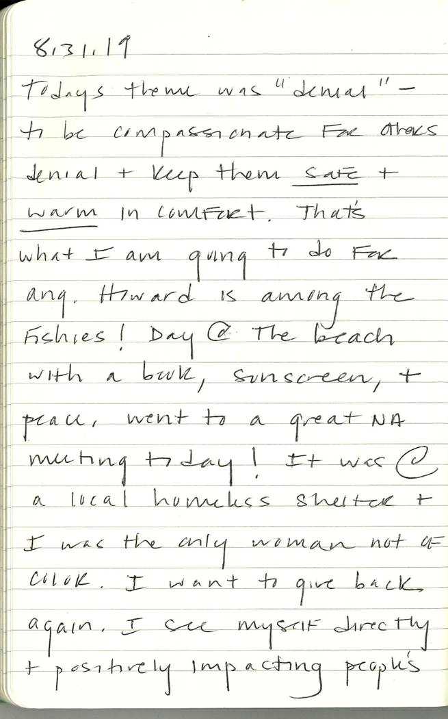Scan of Ashley Biden diary page 198