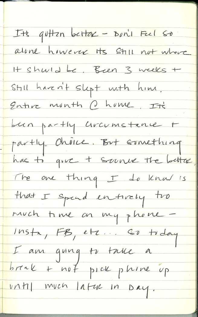 Scan of Ashley Biden diary page 201