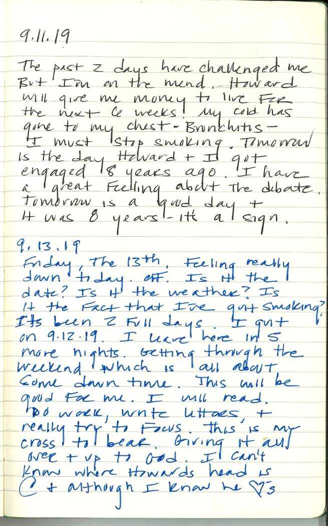 Scan of Ashley Biden diary page 209