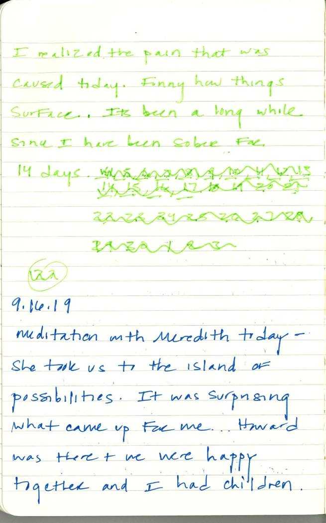 Scan of Ashley Biden diary page 218
