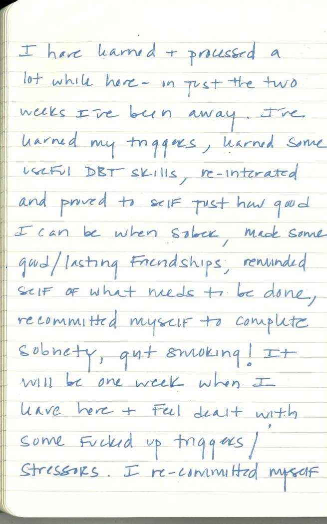 Scan of Ashley Biden diary page 220