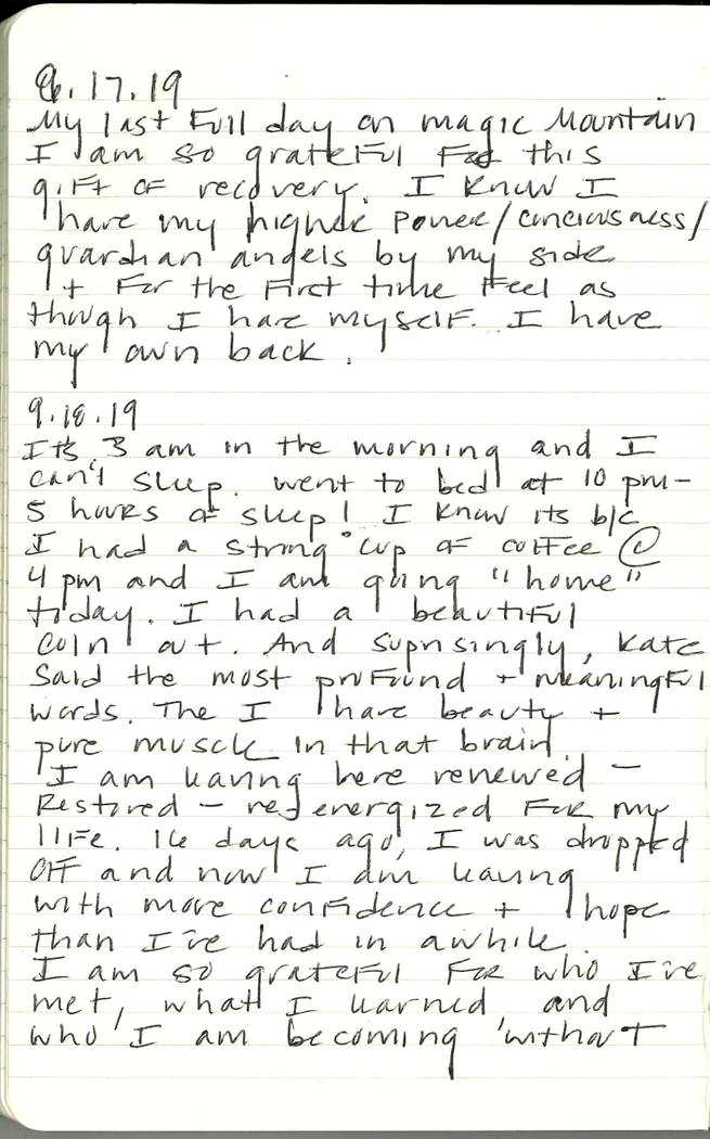 Scan of Ashley Biden diary page 222